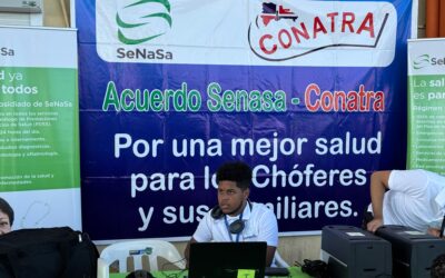 CONATRA realiza jornada de afiliación al Seguro SENASA en beneficio de sus miembros